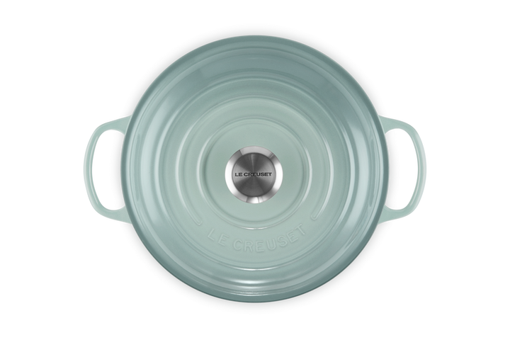 Le Creuset Shallow Casserole 26cm: Sea Salt
