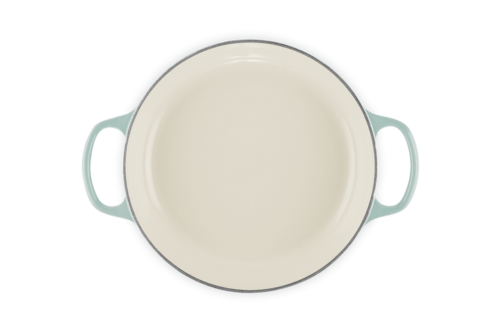 Le Creuset Shallow Casserole 26cm: Sea Salt