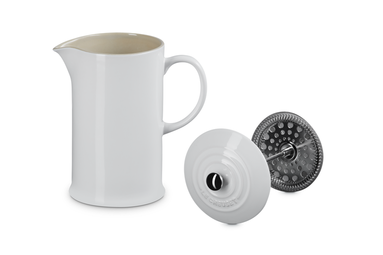 Le Creuset Coffee Press: White