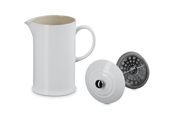 Le Creuset Coffee Press: White