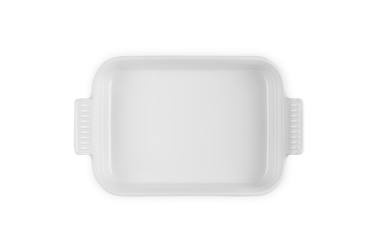 Le Creuset Rectangular Dish 26cm: White