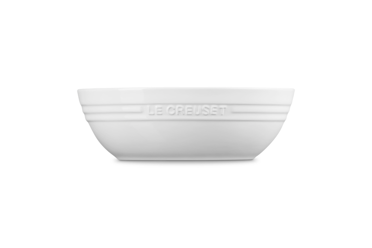 Le Creuset Oval Serving Bowl: White