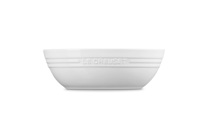 Le Creuset Oval Serving Bowl: White