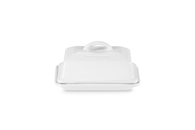 Le Creuset Butter Dish: White