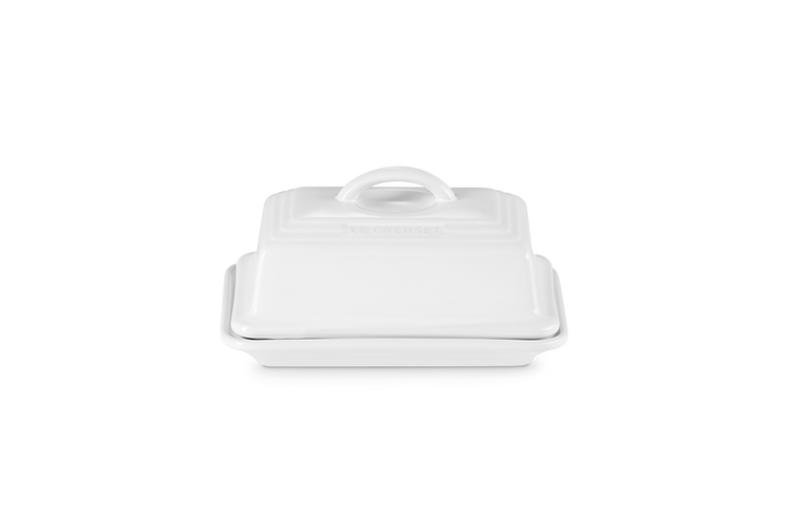 Le Creuset Butter Dish: White