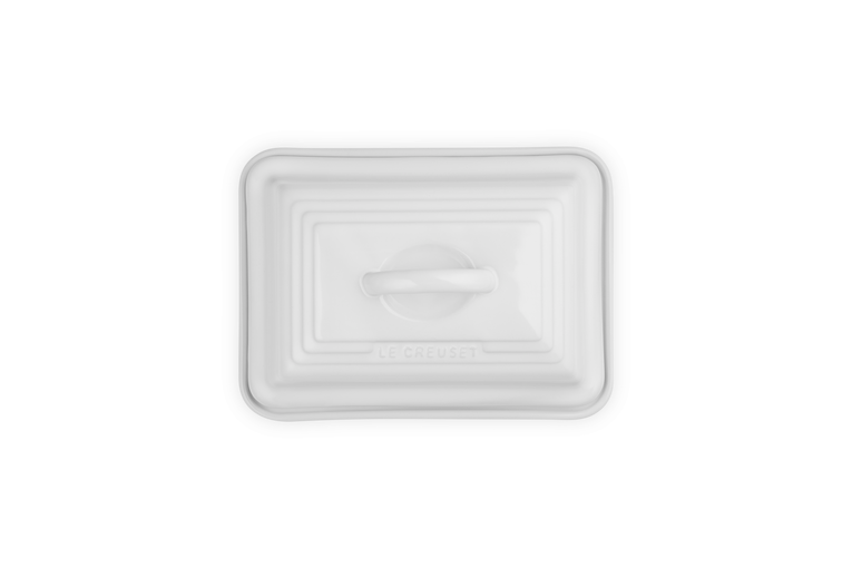 Le Creuset Butter Dish: White