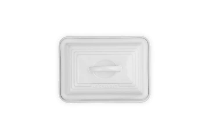 Le Creuset Butter Dish: White