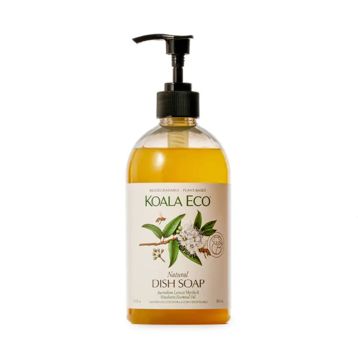 Koala Eco natural dish soap bottle on a white background