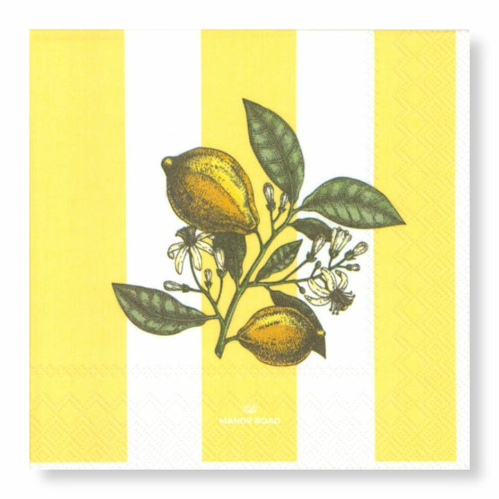 Lemon Sorbet Lunch Napkins