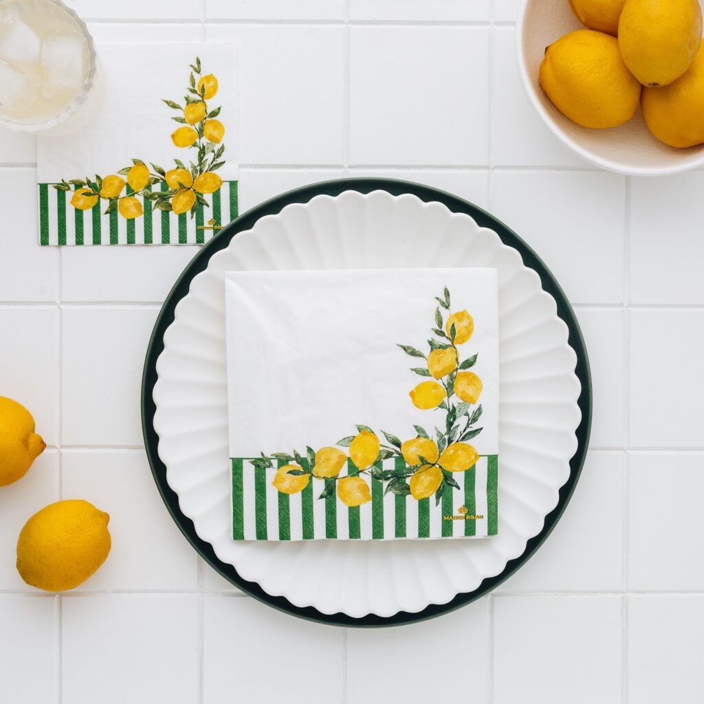 Limoncello Lunch Napkins