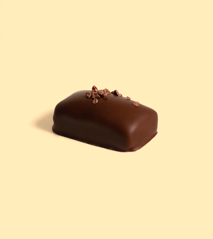 Loco Love Chocolate bar with a beige background