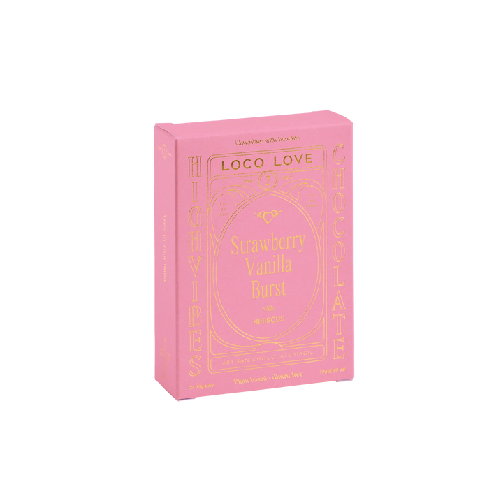 Pink packaging of &