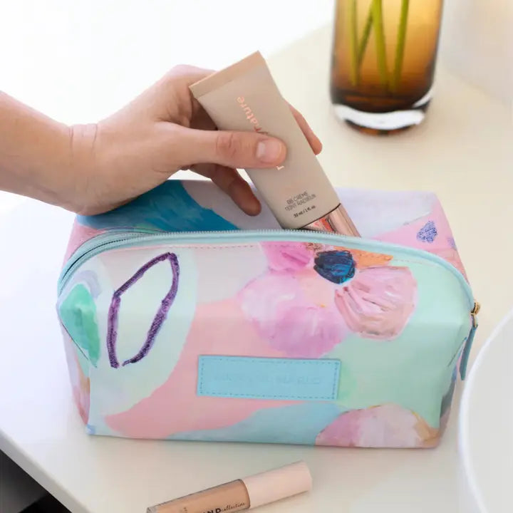 Travel Makeup Bag - Fleur
