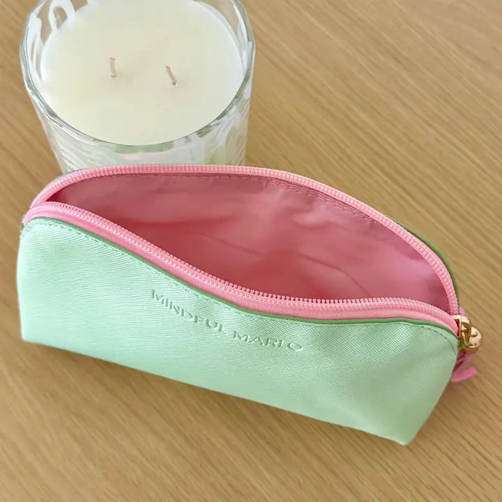 Makeup Pouch - Mint Berry