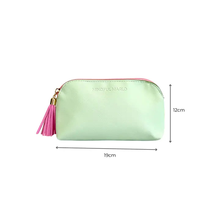 Makeup Pouch - Mint Berry