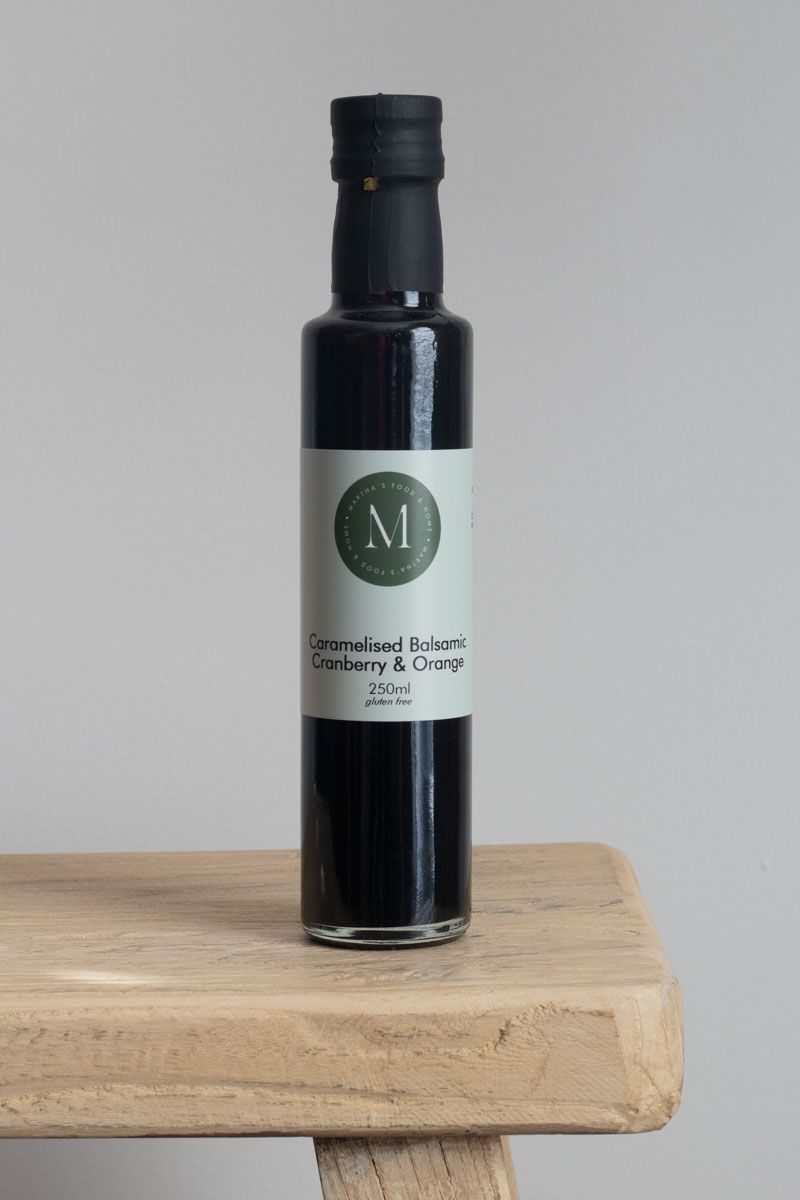 Martha's Caramelised Cranberry Balsamic 250ml