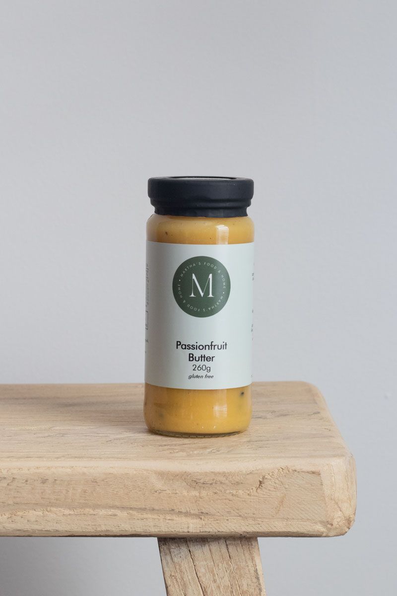 Martha's Passionfruit Butter 260gm