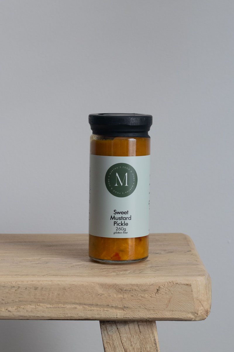 Martha's Sweet Mustard Pickle 260gm