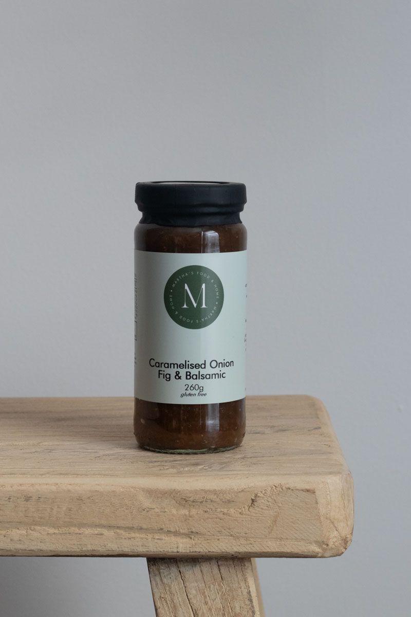 Martha's Caramelised Onion, Fig & Balsamic Relish 260gm