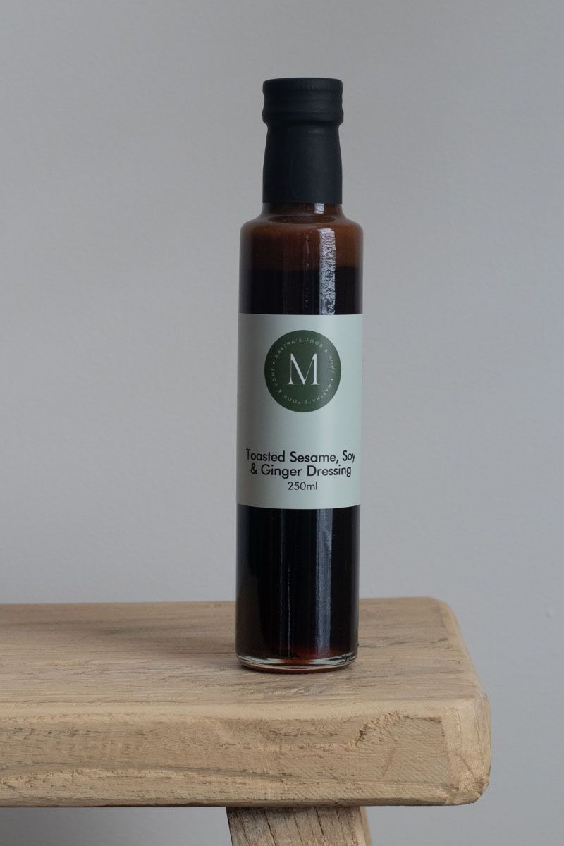 Martha's Toasted Sesame, Soy & Ginger Dressing 250ml