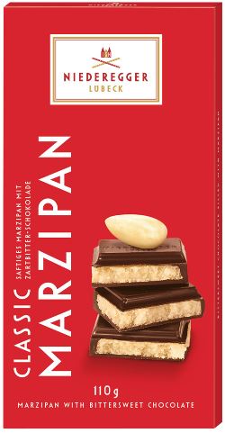 Niederegger Marzipan Bar in Dark Chocolate 110gm