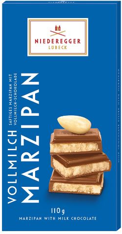 Niederegger Marzipan Bar in Milk Chocolate 110gm *COMING SOON*