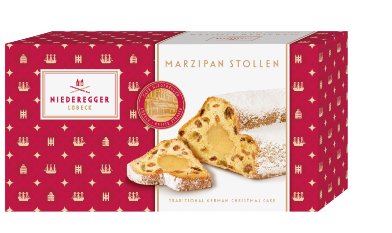 Niederegger Marzipan Stollen 500GM