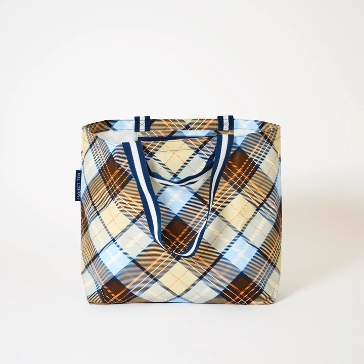 Medium Tote: Country Plaid