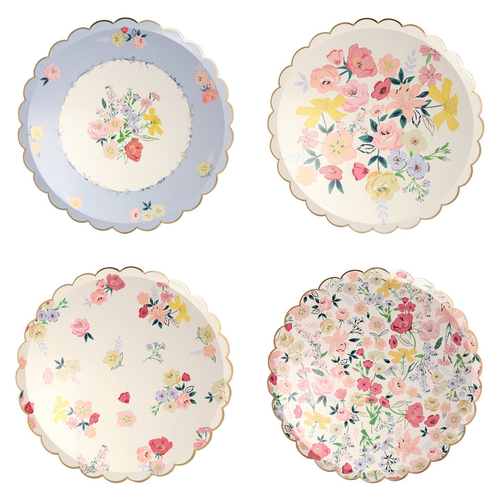 Meri Meri - English Garden Dinner Plates 8pk