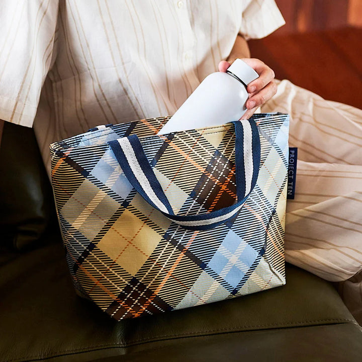 Mini Tote: Country Plaid