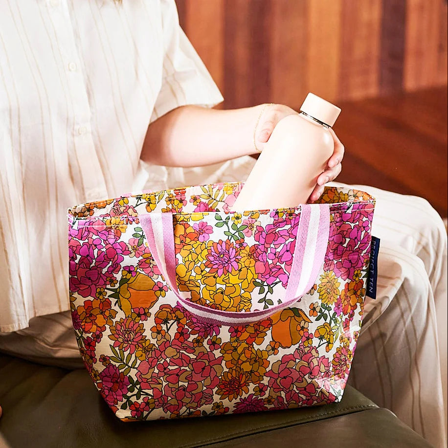 Mini Tote: Hydrangea