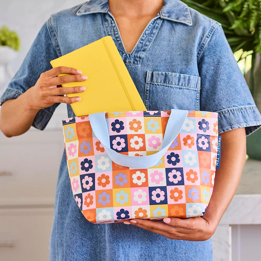 Mini Tote: Square Garden