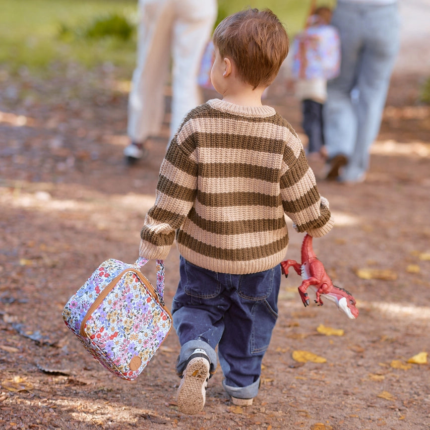 Oioi Mini Insulated Lunch Bag: Daisy