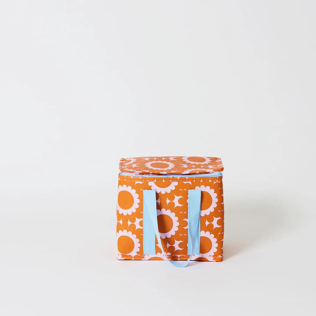 Mini Insulated Tote: Geo Floral