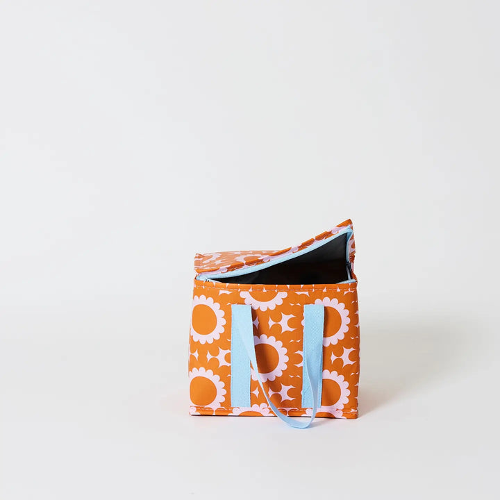 Mini Insulated Tote: Geo Floral