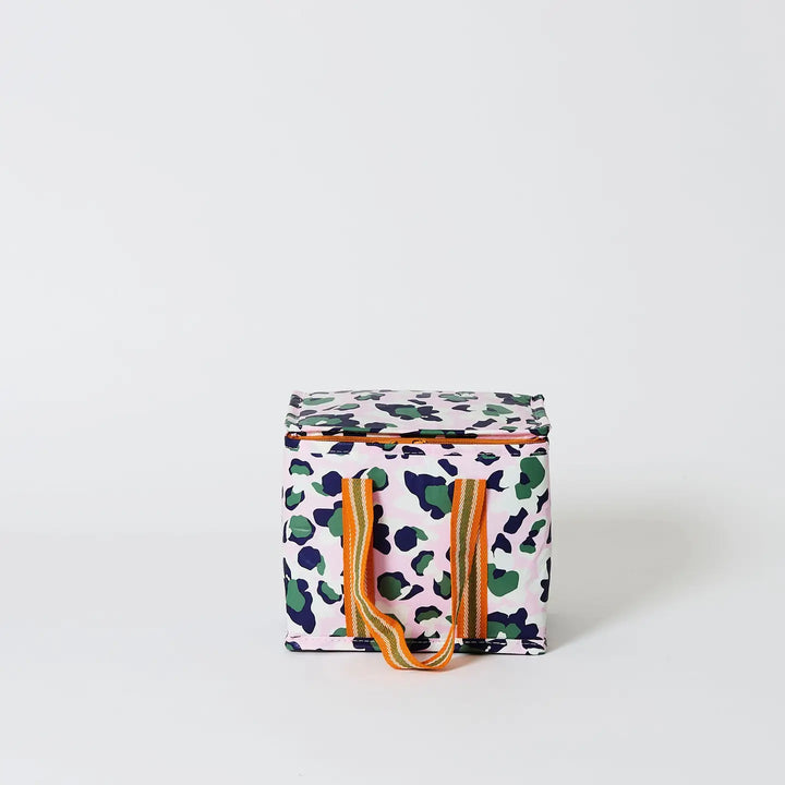 Mini Insulated Tote: Leopard