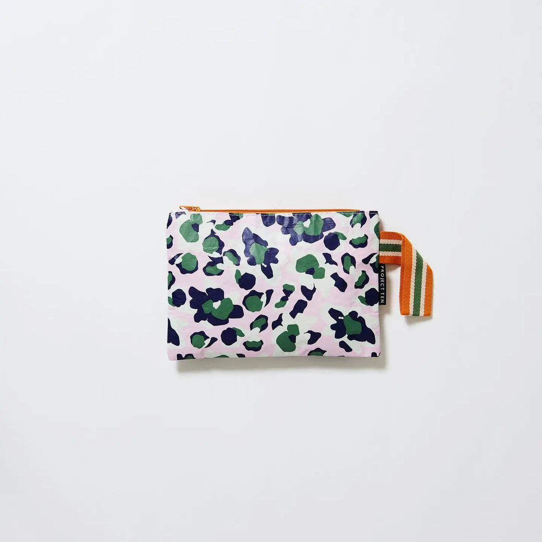 Mini Zip Pouch: Leopard