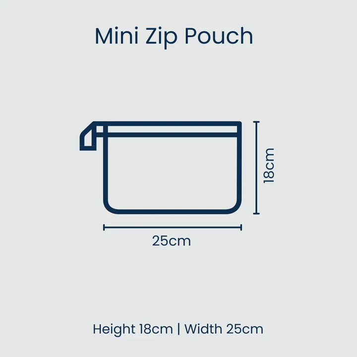 Mini Zip Pouch: Posy