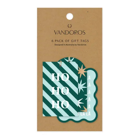 Christmas Nova Mint &amp; Evergreen Gift Tags