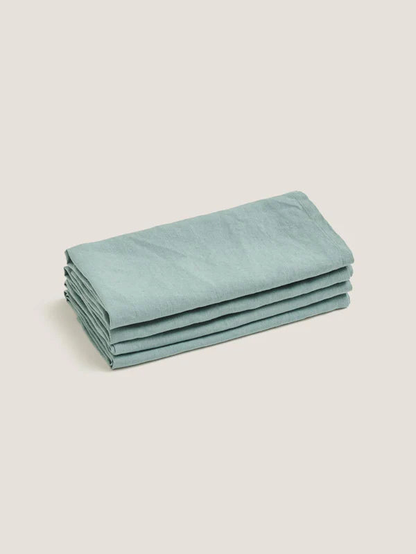 Carlotta & Gee Napkins: Aqua