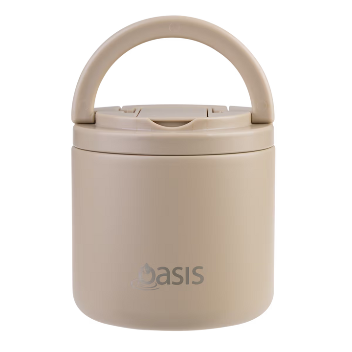Oasis Insulated Food Flask: Latte