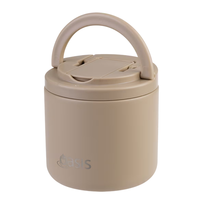 Oasis Insulated Food Flask: Latte