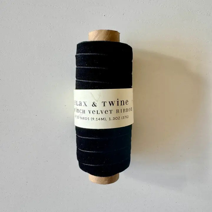 Obsidian Velvet Ribbon