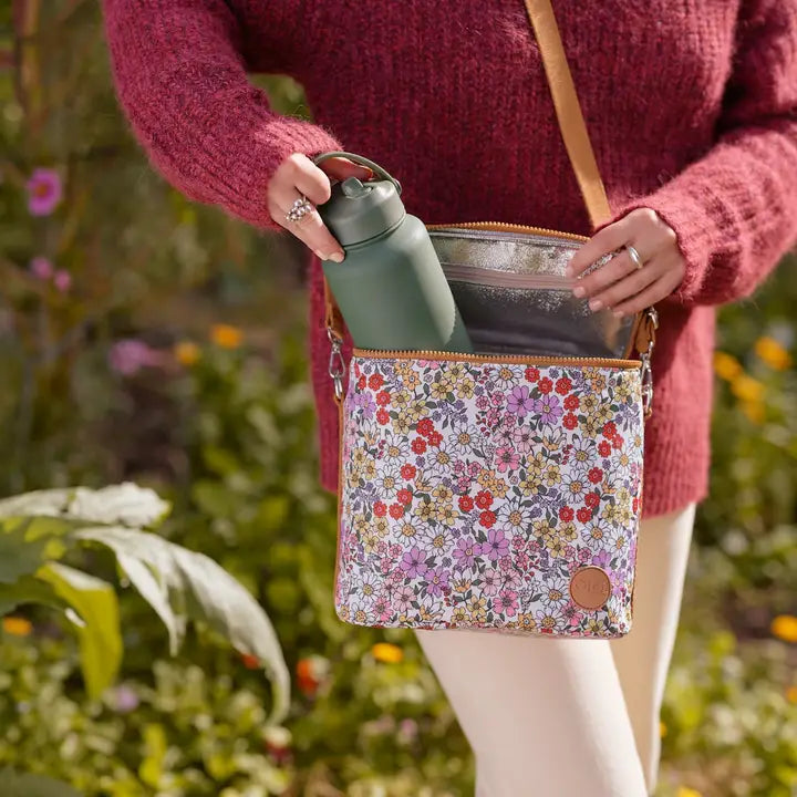 Oioi Midi Insulated Lunch Bag: Daisy