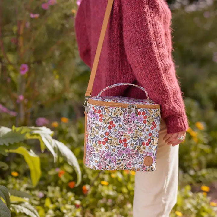 Oioi Midi Insulated Lunch Bag: Daisy