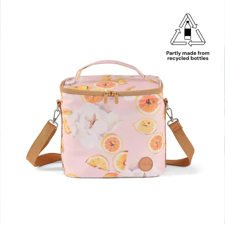 OiOi Midi Insulated Lunch Bag: Tutti Frutti