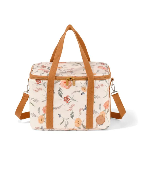 OiOi Maxi Insulated Lunch Bag: Wildflower