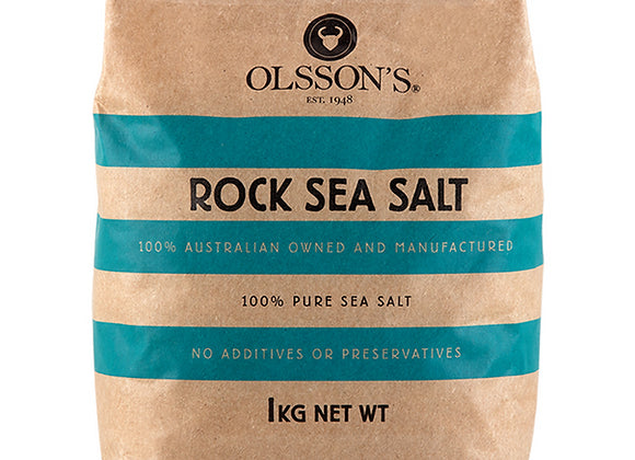 Olsson's Rock Sea Salt 1kg