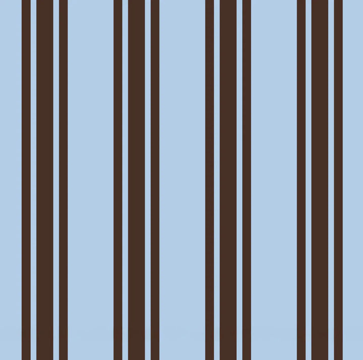 Zip Medium Tote: Oxford Stripe