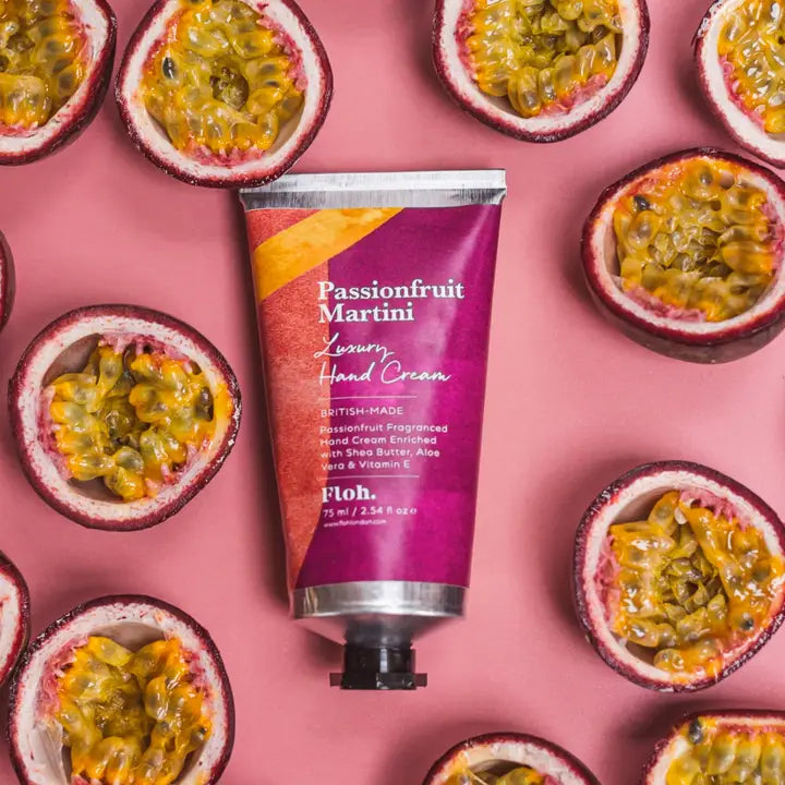 Hand cream labeled &